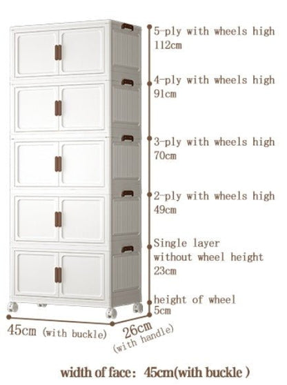5 Tier Storage Cabinet - RELUX.STORE