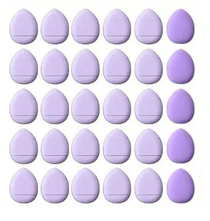 5/10Pcs Mini Finger Puff Foundation Small Air Cushion Powder Sponge Face Concealer BB Cream Cosmetic Applicator Makeup Tools - RELUX.STORE