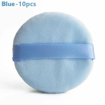 5/10Pcs Round Makeup Sponges Cosmetics Tools Soft Velvet Powder Puff Blender Sponges Facial Foundation Puffs Make Up Accessories - RELUX.STORE