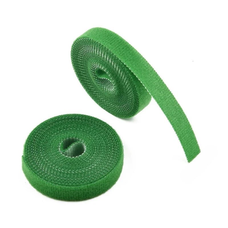 "5M Nylon Plant Ties – Reusable Hook & Loop Garden Fastener Tape for Bamboo, Plants, Flowers | Green Plant Support Home & Garden Accessories" - RELUX.STORE