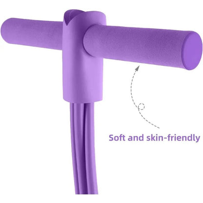 "6 - Level Resistance Band Tensioner – Home Fitness Equipment with Non - Slip Handles for Abdominal, Core & Yoga Training by Relux.Store" - RELUX.STORE