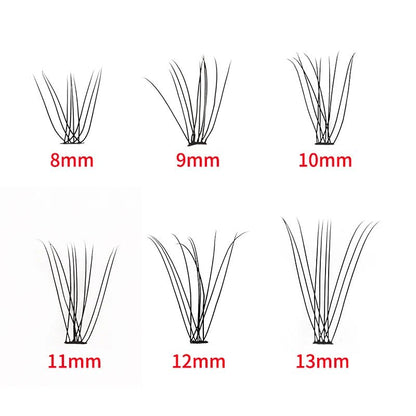 6 Rows 120 Bundles Eyelash Extension Natural Russian Volume Faux Cils Eyelashes Individual 10/20/30D Cluster False Lashes Makeup - RELUX.STORE