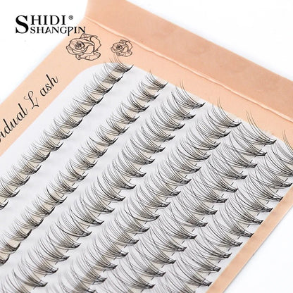6 Rows 120 Bundles Eyelash Extension Natural Russian Volume Faux Cils Eyelashes Individual 10/20/30D Cluster False Lashes Makeup - RELUX.STORE