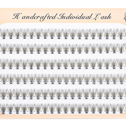 6 Rows 120 Bundles Eyelash Extension Natural Russian Volume Faux Cils Eyelashes Individual 10/20/30D Cluster False Lashes Makeup - RELUX.STORE