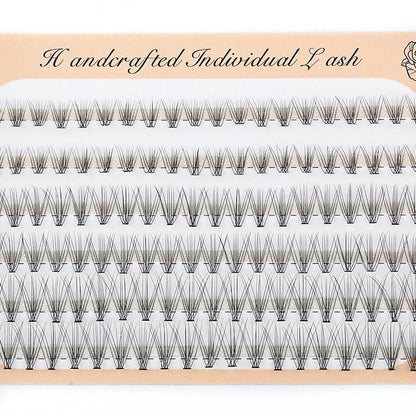 6 Rows 120 Bundles Eyelash Extension Natural Russian Volume Faux Cils Eyelashes Individual 10/20/30D Cluster False Lashes Makeup - RELUX.STORE