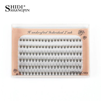 6 Rows 120 Bundles Eyelash Extension Natural Russian Volume Faux Cils Eyelashes Individual 10/20/30D Cluster False Lashes Makeup - RELUX.STORE