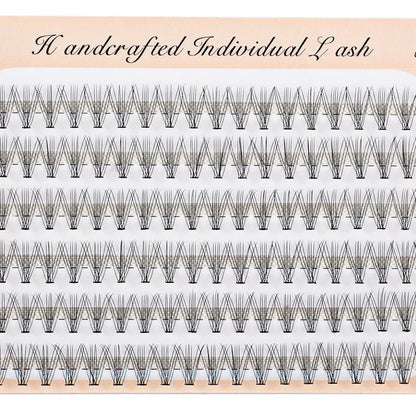 6 Rows 120 Bundles Eyelash Extension Natural Russian Volume Faux Cils Eyelashes Individual 10/20/30D Cluster False Lashes Makeup - RELUX.STORE