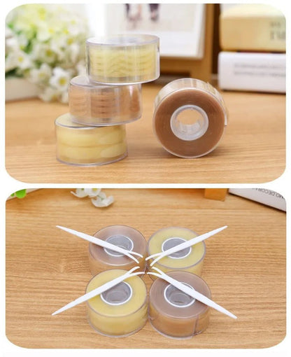 600 Pcs Eye Lift Strips Double Eyelid Tape Clear Gray Eyelid Stripe Big Eyes Invisible Double Fold Eyelid Sticker Makeup Tools - RELUX.STORE