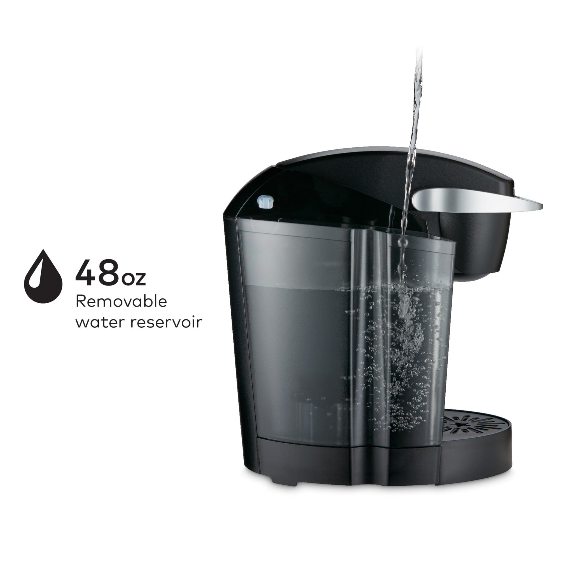K-Classic Single Serve K-Cup Pod Coffee Maker, Black
