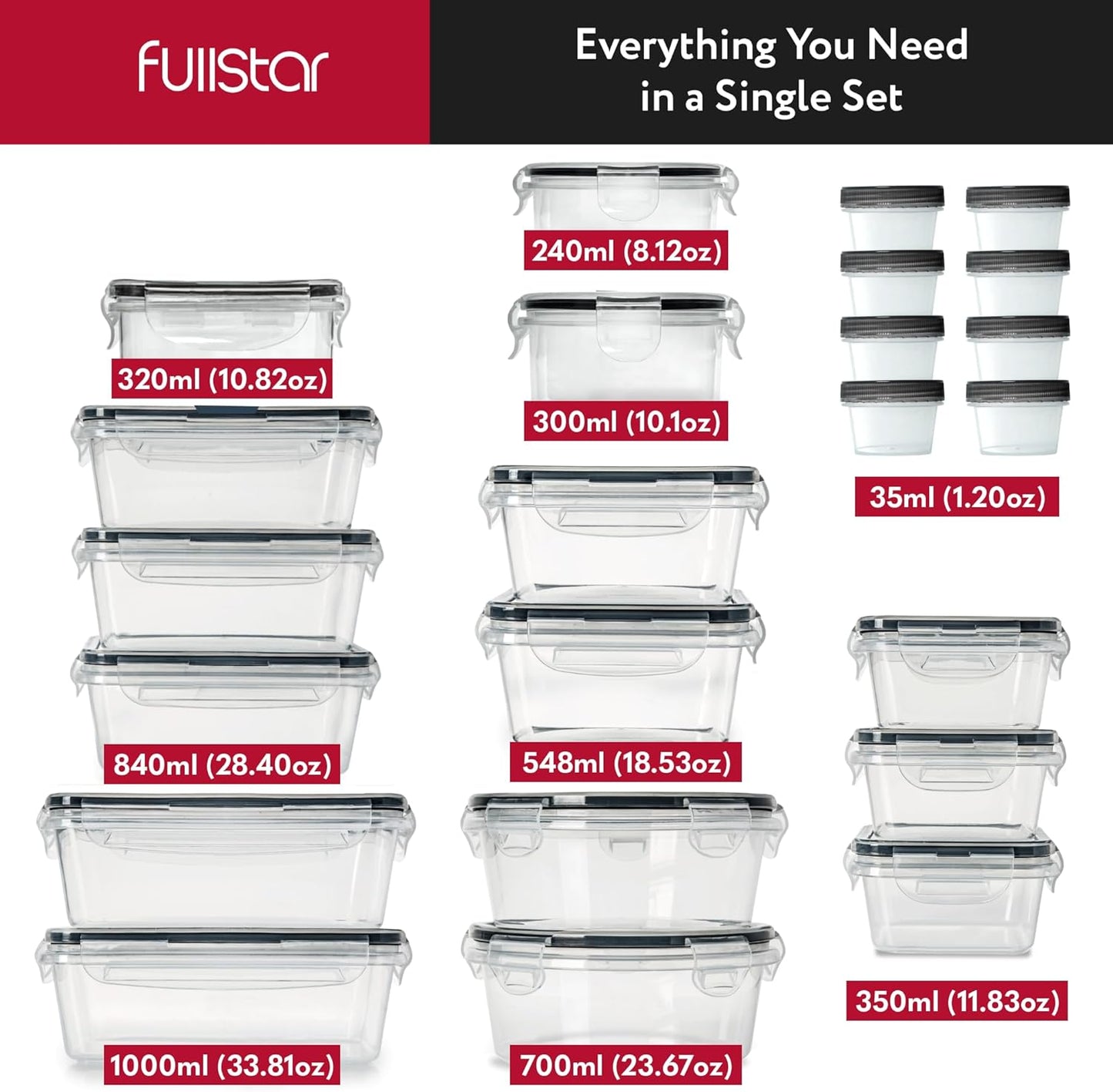 Bundle: Chopper and 50Pc Food Containers