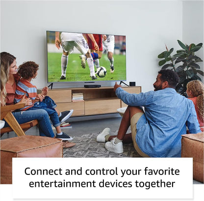 Fire TV Cube (Newest Model) with Ai-Powered Fire TV Search, Hands-Free Streaming Device with Alexa, Wi-Fi 6E, 4K Ultra HD