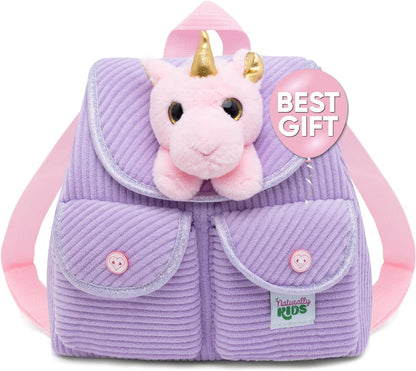 Wolf Backpack, Wolf Toys for Kids 3-5, Toddler Husky Stuffed Animal Gifts for 2 3 4 5 Year Old Girl Boy