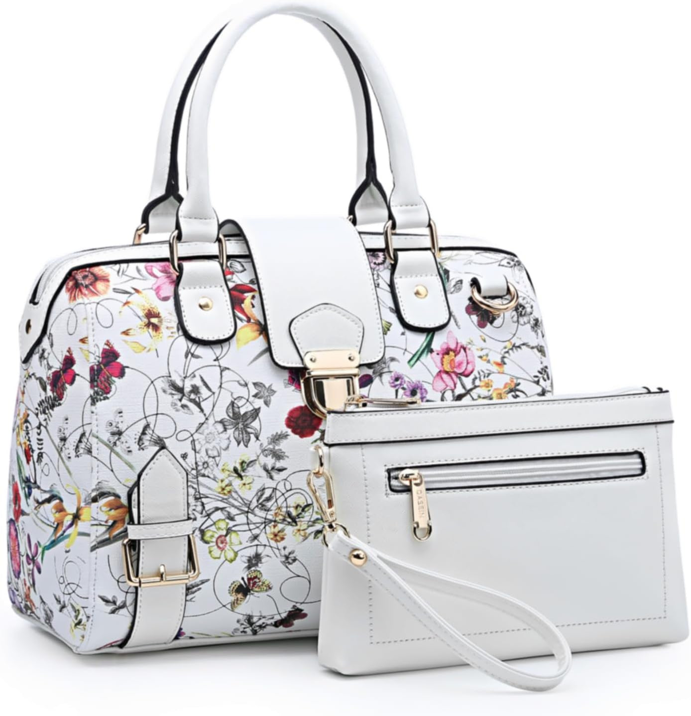 Women Barrel Handbags Fashion Satchel Bags Top Handle Shoulder Purses Vegan Leather Work Tote