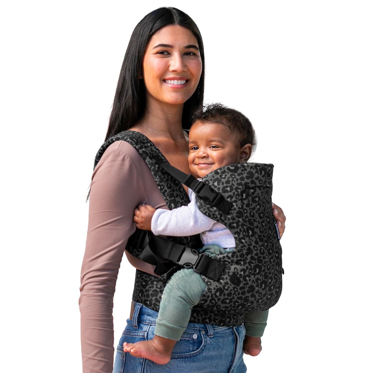 Flip 4-In-1 Light & Airy Convertible Baby Carrier, Adjustable, Ergonomic Babywearing, Registry Essential, Baby Carrier for Newborn to Toddler