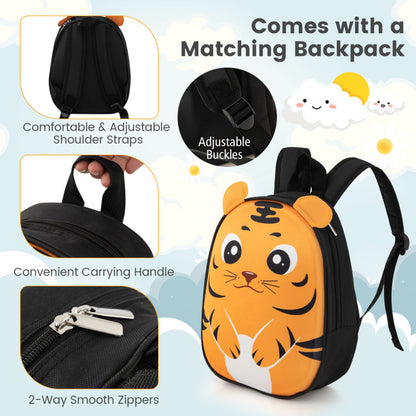 Lightweight and Portable Rolling Suitcase for Children