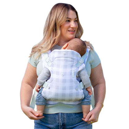 Flip 4-In-1 Light & Airy Convertible Baby Carrier, Adjustable, Ergonomic Babywearing, Registry Essential, Baby Carrier for Newborn to Toddler
