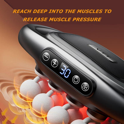 "8 - Head Massage Gun – Deep Tissue Percussion Muscle Massager for Pain Relief, Relaxation & Recovery | Handheld Body Muscle Therapy by Relux.Store" - RELUX.STORE