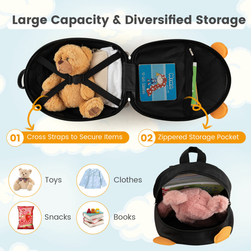 Lightweight and Portable Rolling Suitcase for Children