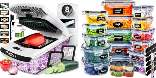 Bundle: Chopper and 50Pc Food Containers