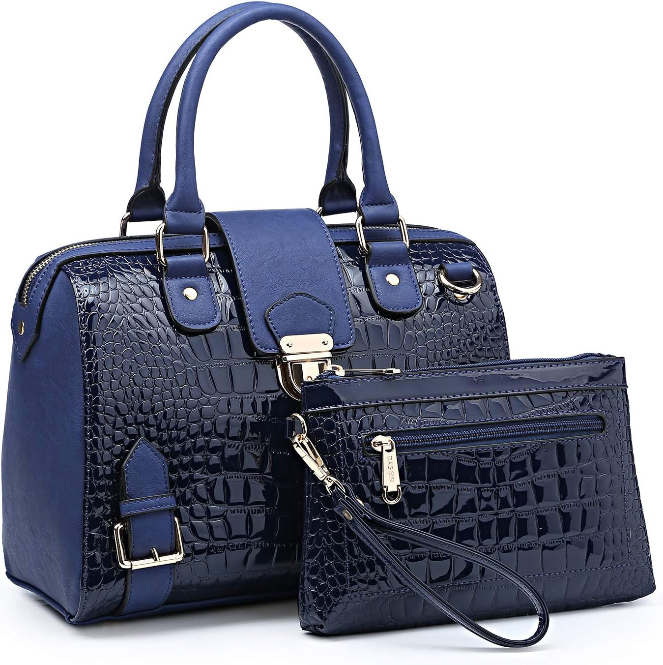Women Barrel Handbags Fashion Satchel Bags Top Handle Shoulder Purses Vegan Leather Work Tote