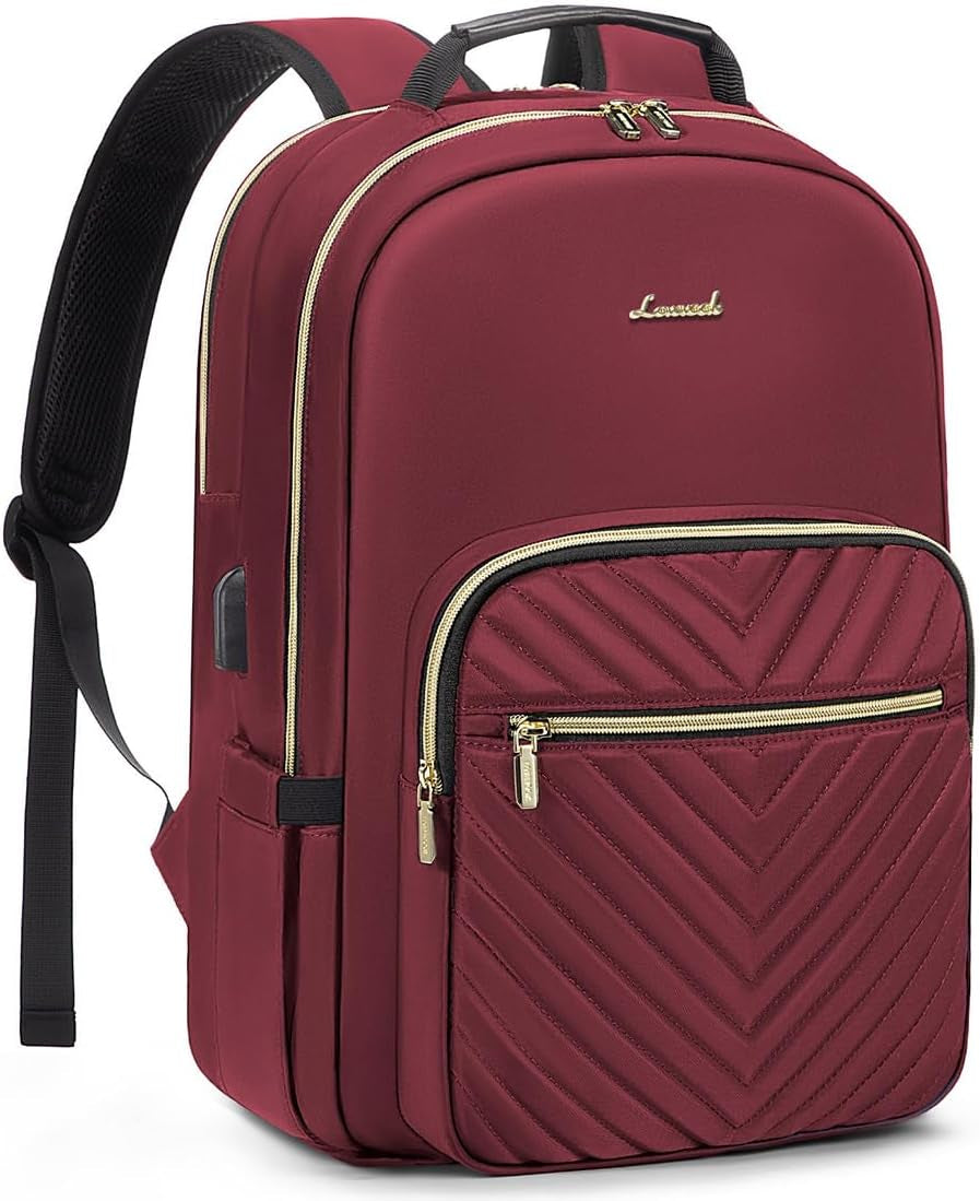 Laptop Backpack for Women 15.6 Inch,Cute Womens Travel Backpack Purse,Professional Laptop Computer Bag,Waterproof Work Business College Teacher Bags Carry on Backpack with USB Port,Mint Green