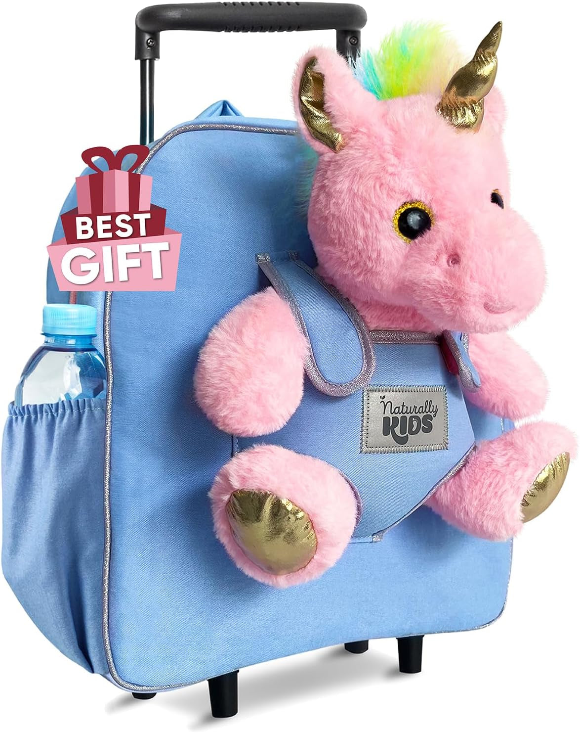 Wolf Backpack, Wolf Toys for Kids 3-5, Toddler Husky Stuffed Animal Gifts for 2 3 4 5 Year Old Girl Boy
