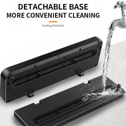 Food Sealer Vacuum ,Sealer Machine 80KPA Food Saver Sealer, Moist & Dry Mode, NTC Overheat Protect