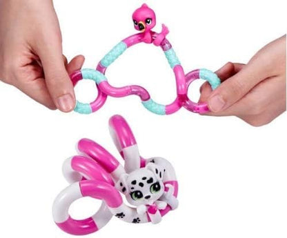 Jr. Pets Poppy the Puppy Fidget Toy - Twisted Fidget for Hands - d Toys Improve Fine Motor Skills - Twist Fidget Toy for Kids and Adults