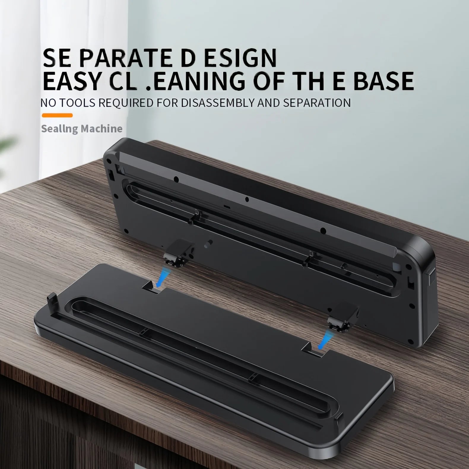 Food Sealer Vacuum ,Sealer Machine 80KPA Food Saver Sealer, Moist & Dry Mode, NTC Overheat Protect