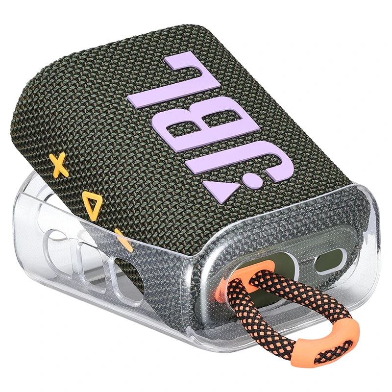 ZOPRORE Travel Protective TPU Carrying Skin Case Cover for JBL GO 3 Portable Bluetooth Waterproof Speaker RELUX.STORE