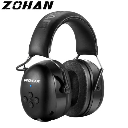 ZOHAN Electronic Headphone 5.0 Bluetooth Earmuffs Hearing Protection Headphones for Music Safety Noise Reduction Charging RELUX.STORE