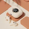 Retro Leather Texture M88+ANC  Wireless Headset True Super Long Battery Life LED Digital Display Headset RELUX.STORE