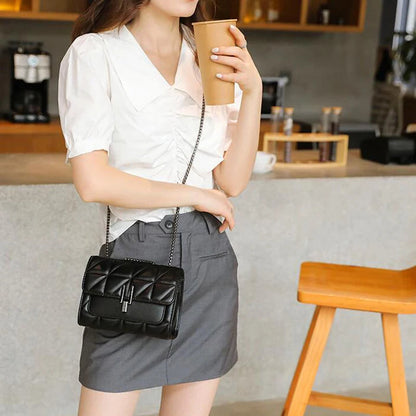 Luxury Designer Shoulder Bag Handbag Women Leather Chain Crossbody Bags For Women's Handbags Messenger Female Clutch Bags RELUX.STORE