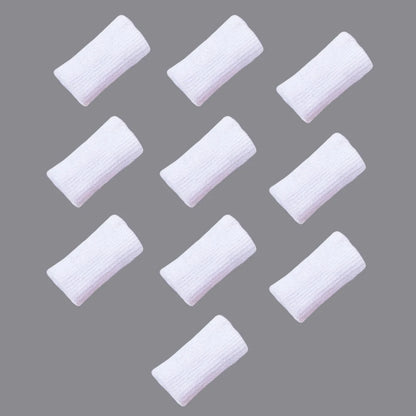 BraceTop 10pcs Stretchy Sports Finger Sleeves Arthritis Support Finger Guard Outdoor Basketball Volleyball Finger Protection New