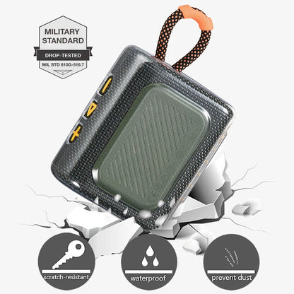 ZOPRORE Travel Protective TPU Carrying Skin Case Cover for JBL GO 3 Portable Bluetooth Waterproof Speaker RELUX.STORE