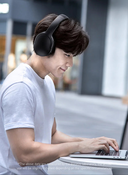 Baseus D02 Pro Wireless Headphones Bluetooth Earphone 5.3 Foldable Headset Sport Over the Ear Headphone Gaming Bluetooth Earbuds RELUX.STORE