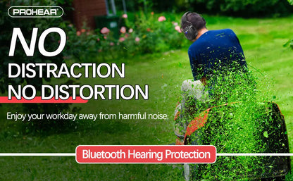 ZOHAN Electronic Headphone 5.0 Bluetooth Earmuffs Hearing Protection Headphones for Music Safety Noise Reduction Charging RELUX.STORE