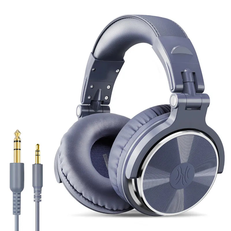 Oneodio Wired Headphones Professional Studio DJ Headphone With Microphone Over Ear Hi-Res Headset Monitoring For Music Phone RELUX.STORE
