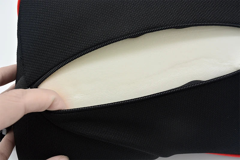 Memory Foam Car Seat Pillow Car Neck Pillow Protective Lumbar Back Support Breathable Car Headrest Cushion For Travel