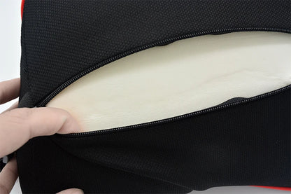 Memory Foam Car Seat Pillow Car Neck Pillow Protective Lumbar Back Support Breathable Car Headrest Cushion For Travel