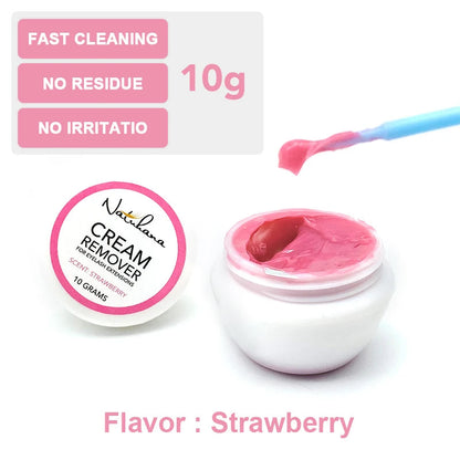 NATUHANA Eyelash Glue Remover Quick Unloading Adhesive Professional Cream Remover for Eyeslashes de pestaña Makeup Tools RELUX.STORE