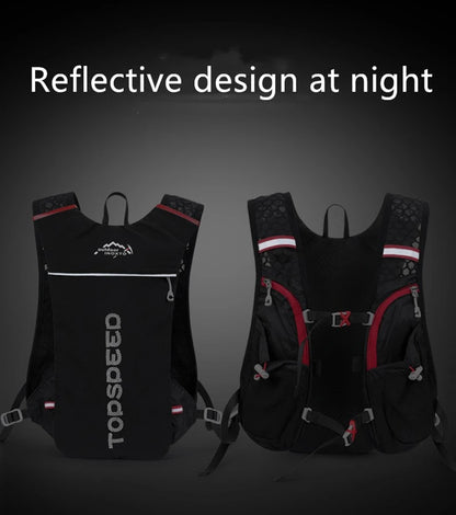 Outdoor Trail Running 5L Ultralight Backpack Hydration Jogging Vest Men Breathable Marathon Bicycle Bag Water Bottle 500ML