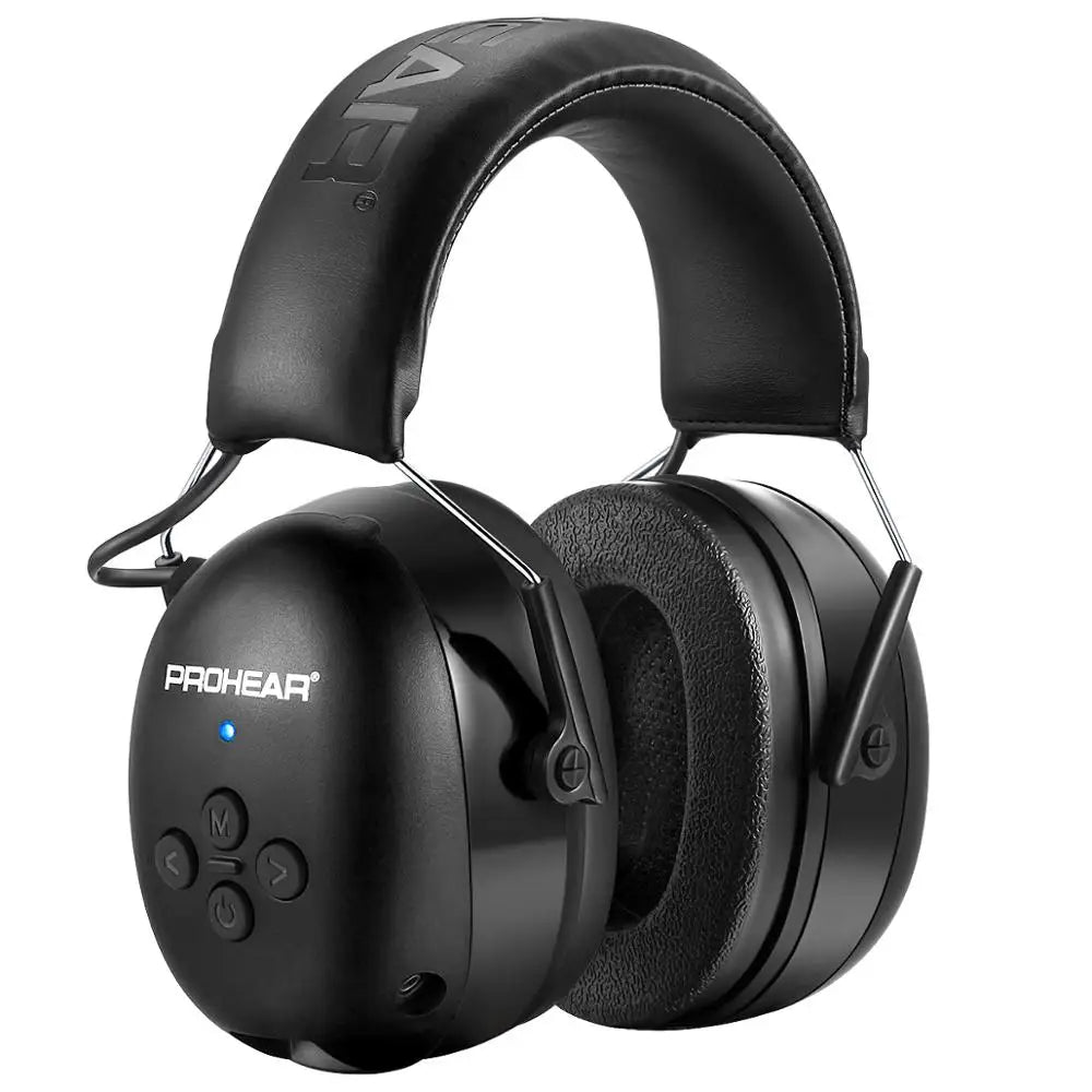 ZOHAN Electronic Headphone 5.0 Bluetooth Earmuffs Hearing Protection Headphones for Music Safety Noise Reduction Charging RELUX.STORE