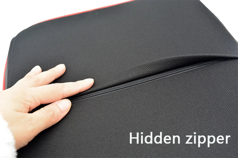 Memory Foam Car Seat Pillow Car Neck Pillow Protective Lumbar Back Support Breathable Car Headrest Cushion For Travel