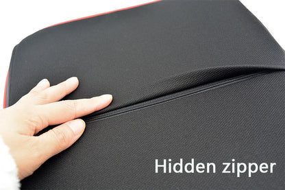Memory Foam Car Seat Pillow Car Neck Pillow Protective Lumbar Back Support Breathable Car Headrest Cushion For Travel