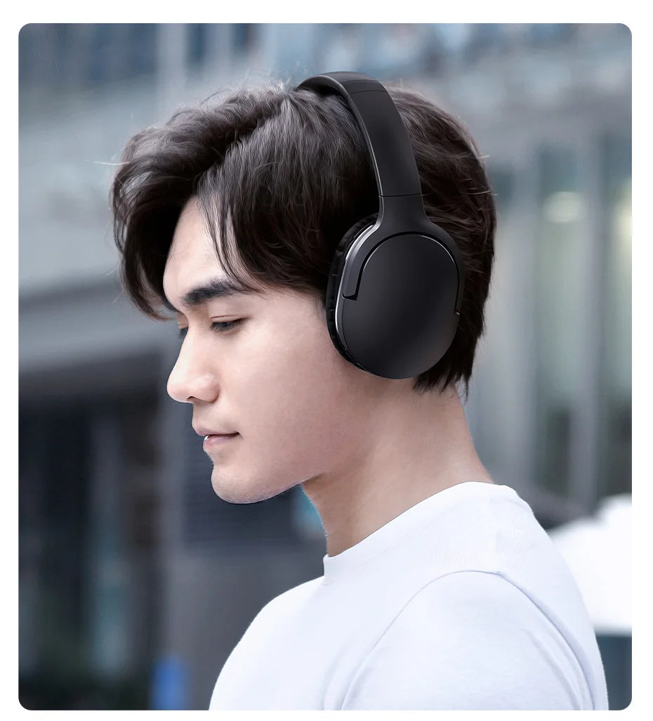 Baseus D02 Pro Wireless Headphones Bluetooth Earphone 5.3 Foldable Headset Sport Over the Ear Headphone Gaming Bluetooth Earbuds RELUX.STORE