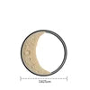 Modern Villa Outdoor Light Terrace Garden View Courtyard Balcony Crescent Solar Wall Light RELUX.STORE