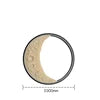 Modern Villa Outdoor Light Terrace Garden View Courtyard Balcony Crescent Solar Wall Light RELUX.STORE