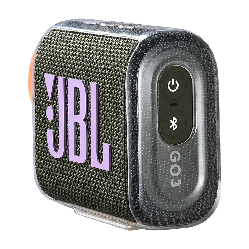 ZOPRORE Travel Protective TPU Carrying Skin Case Cover for JBL GO 3 Portable Bluetooth Waterproof Speaker RELUX.STORE