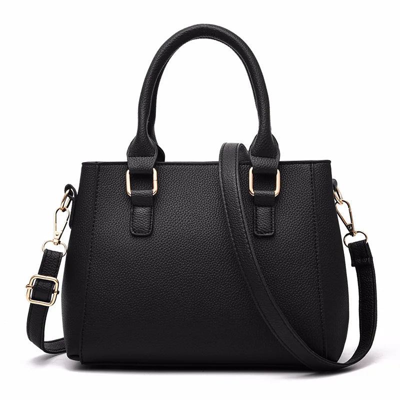 Embroidery Messenger Bags Women Leather Handbags Bags for Women Sac a Main Ladies hair ball Hand Bag RELUX.STORE